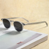 Riley-R Vintage Sunglasses Women Glasses Brand Designer Polarized Sunglasses Male Female OV5004 Oval Round Sun glasses Men