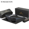 KINGSEVEN New Sports Sunglasses Men‘s High Quality Graininess UV400 Protect Polarized Glasses HD Mirror Lens Biking Eyewear