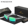 KINGSEVEN High Quality Men’s Sunglasses Anti-slip Polarized HD Lens UV400 Blocking Driving Protection Glasses Fashion Eyewear