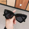 INS Cat Eye Sunglass Trendy Female Eyewear Luxury Brand Designer Popular Women Travelling Sun Shades Glasse