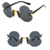 Fashion Children'S Sunglass Rimless Cartoon Duck Shape Sunshade Anti-Ultraviolet Glasses Party Decorative Glasses For Child Kids Fashion Children'S Sunglass Rimless Cartoon Duck Shape Sunshade Anti-Ultraviolet Glasses Party Decorative Glasses For Child Kids