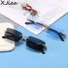 XJiea Rectangular Rimless Sunglasses,Fashion Men Outdoor Sun Glasses,Summer Women Decorative Eyewear,Shopping, Drive to Wear XJiea Rectangular Rimless Sunglasses,Fashion Men Outdoor Sun Glasses,Summer Women Decorative Eyewear,Shopping, Drive to Wear