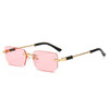 XJiea Rectangular Rimless Sunglasses,Fashion Men Outdoor Sun Glasses,Summer Women Decorative Eyewear,Shopping, Drive to Wear XJiea Rectangular Rimless Sunglasses,Fashion Men Outdoor Sun Glasses,Summer Women Decorative Eyewear,Shopping, Drive to Wear
