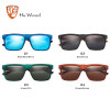 HU WOOD New High Quality Square Sunglasses For Men Polarized UV400 Fashion Sunglass Mirror Sport sun glasses Driving oculos