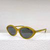 Personalized Small Frame Cat eye Oval Acetate sunglasses Outdoor UV400 Protection fashion Men women trendy CL40264U SUN GLASSES