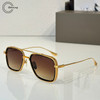 SUBYSTEM-TWO Pure titanium sunglasses men Double beam fashion eyeglasses UV400 outdoor handmade women trendy SUN GLASSES