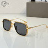 SUBYSTEM-TWO Pure titanium sunglasses men Double beam fashion eyeglasses UV400 outdoor handmade women trendy SUN GLASSES