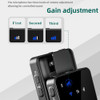 Mini Lavalier Wireless Microphone for Phone Lapel Microphone Mic with