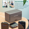 Mini Lavalier Wireless Microphone for Phone Lapel Microphone Mic with