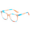 Fashion-Forward Colorful Glasses Women Vintage Rainbow Color Anti-Computer Radiation Eyewear Men Blue Blocking Glasses Frames