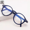 Fashion Kids Anti-blue Light Glasses Vintage Round Frame Boys Girls Computer Glasses Protection Eyeglasses Plain Glasses