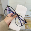 Retro Transparent Frame Plain Glasses Ultralight Men Women Fashion Glasses for Wedding Party Decorate Eyeglasses Fake Glasses