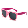 Flexible Children Folding Sunglasses with Box Kids Travel Goggle Shades Trendy UV400 Outdoor Sun Glasses Eyewear for Boys Girls