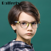 Ralferty Flexible Children's Anti-glare Blue Light Computer Glasses Kids Boy 0 Diopter Spectacles Myopia Optical Glasses Frame