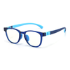 Ralferty Flexible Children's Anti-glare Blue Light Computer Glasses Kids Boy 0 Diopter Spectacles Myopia Optical Glasses Frame