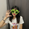 1 Pcs Funny Crazy Party Dress Glasses Sunglasses Accessories Novelty Costume Party Carnival Glasses Event Decoration Supplies