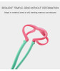 HOOLDW New Anti blue Light Kids Glasses Boys Girls Optical Frame Computer Transparent Glasses Children Silicone Soft Eyeglasses