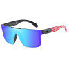 NEW High quality luxury Heat Wave brand Polarized sunglasses square Conjoined lens Women men sun glasses UV400 NEW High quality luxury Heat Wave brand Polarized sunglasses square Conjoined lens Women men sun glasses UV400