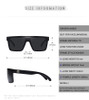 NEW High quality luxury Heat Wave brand Polarized sunglasses square Conjoined lens Women men sun glasses UV400 NEW High quality luxury Heat Wave brand Polarized sunglasses square Conjoined lens Women men sun glasses UV400