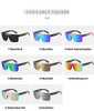 NEW High quality luxury Heat Wave brand Polarized sunglasses square Conjoined lens Women men sun glasses UV400 NEW High quality luxury Heat Wave brand Polarized sunglasses square Conjoined lens Women men sun glasses UV400
