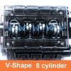 V8 Four-cylinder Car Engine Engine Model Science Experiment Set Can Start Diy Assembly Toys