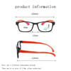 Zilead Square Anti-blue Light Kids Glasses Optical Frame Children Boy Girls Computer Transparent Anti Blocking Light Eyeglasses