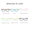 Zilead Square Anti-blue Light Kids Glasses Optical Frame Children Boy Girls Computer Transparent Anti Blocking Light Eyeglasses