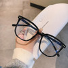 Transparent Computer Glasses Frame Women Men Anti Blue Light square Eyewear Blocking Glasses Optical Spectacle Eyeglass
