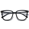 Transparent Computer Glasses Frame Women Men Anti Blue Light square Eyewear Blocking Glasses Optical Spectacle Eyeglass
