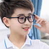 2020 new round frame anti blue light glasses Plain glasses children radiation protection for kid Computer phone Online course