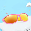 Sport Sunglasses Kids Polarized Child Sun glasses Girl Boy Outdoor Mirror Eyeglass Flexible Spectacles UV400 ciclismo With Rope