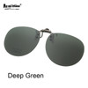 Round Clip on Sunglasses Unisex Glasses Clip Can Be Flip Up Sunglasses Polarized Sun Glasses Men Women Brand Driving Eyewear