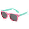 New Polarized Kids Sunglasses Square Silicone Flexible Children Boys Girls Sun Glasses Baby Shades Eyewear UV400 Oculos