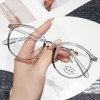 2021 New arrival Computer Glasses Frame Women Men Anti Blue Light Round Eyewear Blocking Glasses Optical Spectacle Eyeglass