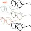 Women Men Classic Transparent Round Anti Blue Rays Glasses Clear Lens Myopia Eyeglasses Optical Spectacle Frames Goggles Eyewear