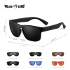 POLARKING Brand Polarized Sunglasses For Men Plastic Oculos de sol Men's Fashion Square Driving Eyewear Travel Sun Glass