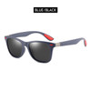 Hot Sale Polarized Sunglasses Men Women Classic Square Plastic Driving Sun Glasses Male Fashion Black Travelling Shades UV400