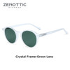 ZENOTTIC Retro Polarized Sunglasses 2023 2024 Men Women Vintage Small Round Frame Sun Glasses Polaroid Lens UV400 Goggles Shades