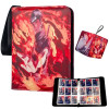 Naruto Jiugongge large-capacity small card loose-leaf storage book collection book zipper 4 grid card bag anime collection book