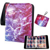 Naruto Jiugongge large-capacity small card loose-leaf storage book collection book zipper 4 grid card bag anime collection book