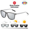 Begreat Photochromic Polarized Sunglasses Men Square Classic Men Chameleon Glasses Male Sun Glasses Driving Eyewear