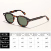 Men's Sun Glasses Johnny Depp Lemtosh Polarized Sunglasses Woman Luxury Brand Vintage Acetate Driver Shade Night Vision Goggles