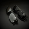 Matt Carbon Fiber Sunglasses UV400 Polarized Outdoor Bright Real Carbon Fiber Shade Sunglasses for Driving Sports Gafas De Sol