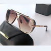 Original Vintage Classic Business Square Metal Frame Men Eyewear UV400 Gradient Polarized MACH SIX Women Unisex Sun Glasses