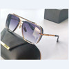 Original Vintage Classic Business Square Metal Frame Men Eyewear UV400 Gradient Polarized MACH SIX Women Unisex Sun Glasses