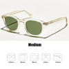 Green Sunglasses Man Johnny Depp Lemtosh Polarized Sun Glasses Woman Luxury Brand Vintage Acetate Frame Driver's Goggles Box