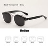 Lemtosh Clip On Sunglasses Man Johnny Depp Polarized Sun Glasses Woman Luxury Brand Vintage Acetate Frame