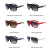 Men Brand Sunglasses Vintage Retro Sun Glasses Men Women Punk Big Square Frame Oversize Colorful Outdoor Sports Driving Eyewear