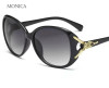 Classic Round Sunglasses Women UV Blocking Textured Sunglasses Gradient Black Outdoor Sunglasses Oculos Sol Feminino UV400