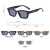 Fashion Square Women Luxury Brand Sunglasses Retro Designer Men Trending UV400 Outdoor Ladies Sun Glasses Shades Eyeglasses 2024